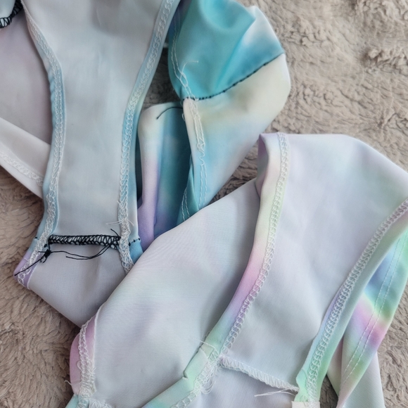 Brand New Pastel Tie Dye Rave Bottom - Picture 3 of 4